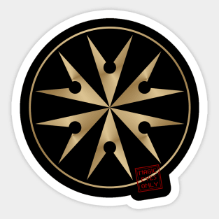 Crop circle 158 Sticker